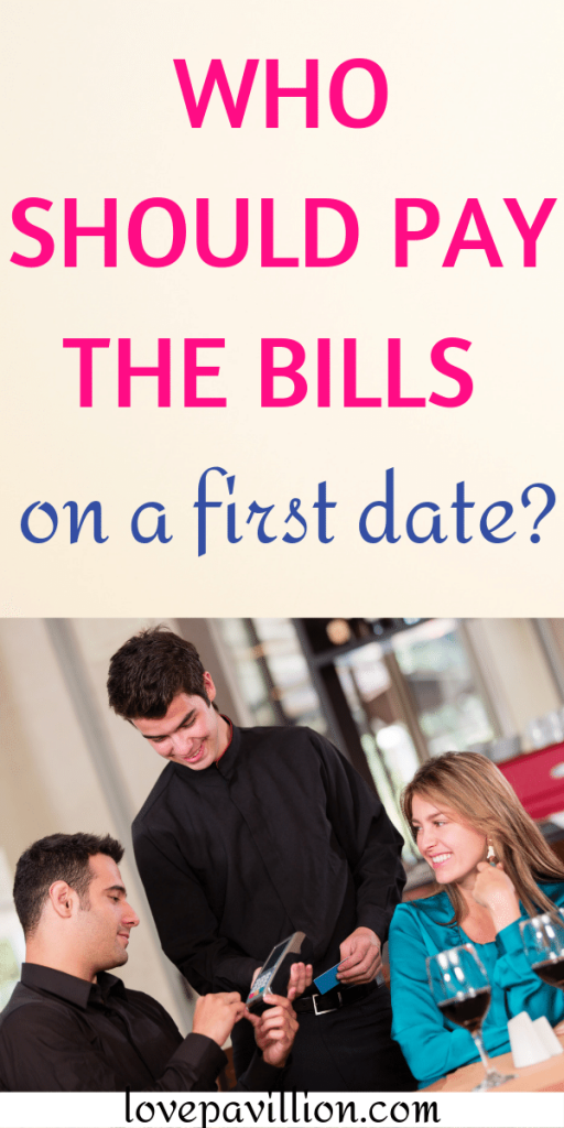 who should pay the bills on a first date