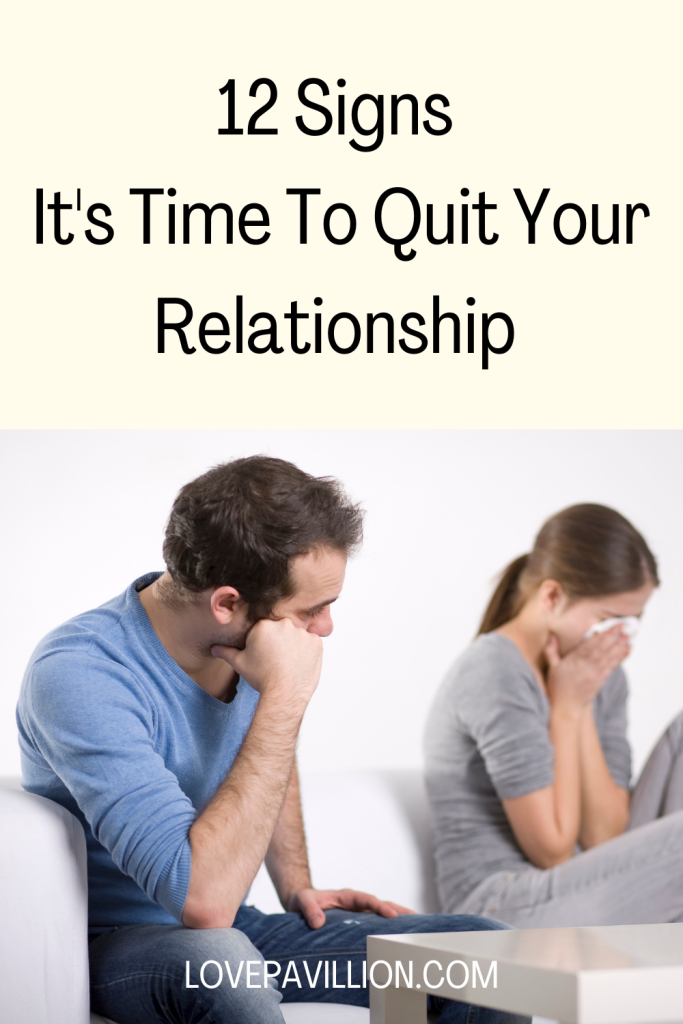When to leave a relationship