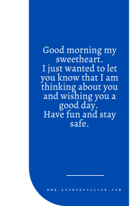 Good Morning Text Messages for Him