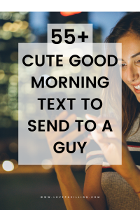 Good Morning Text Messages for Him
