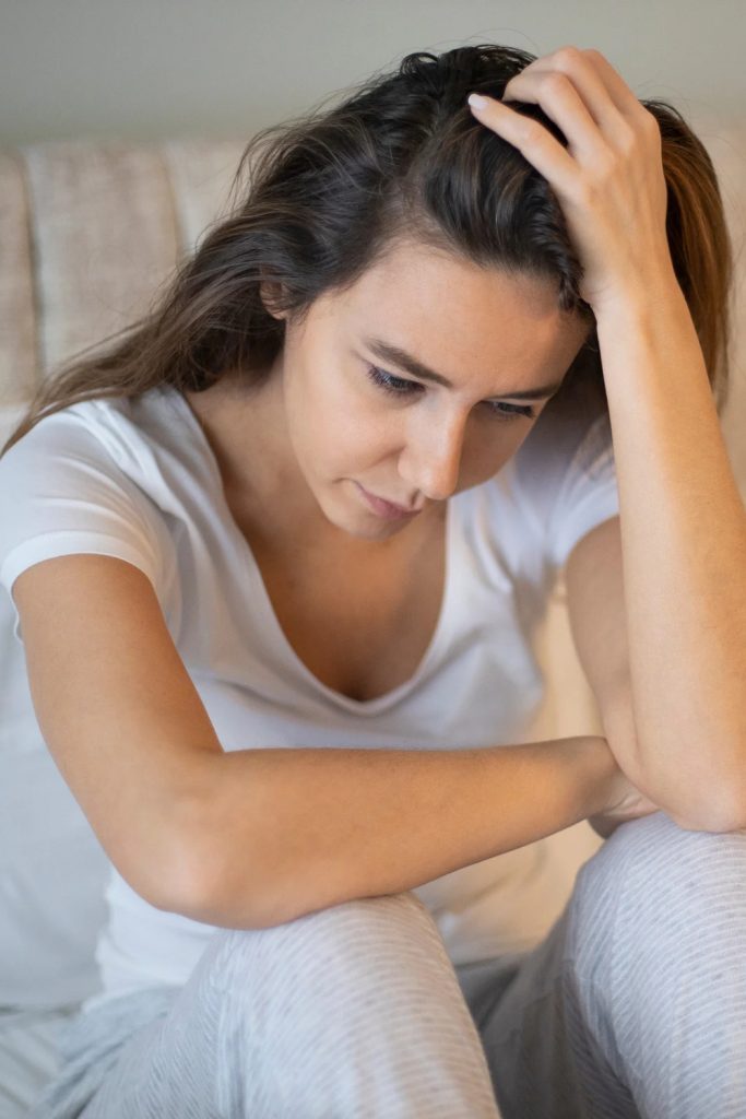 Things An Unhappy Woman Spends Her Time On